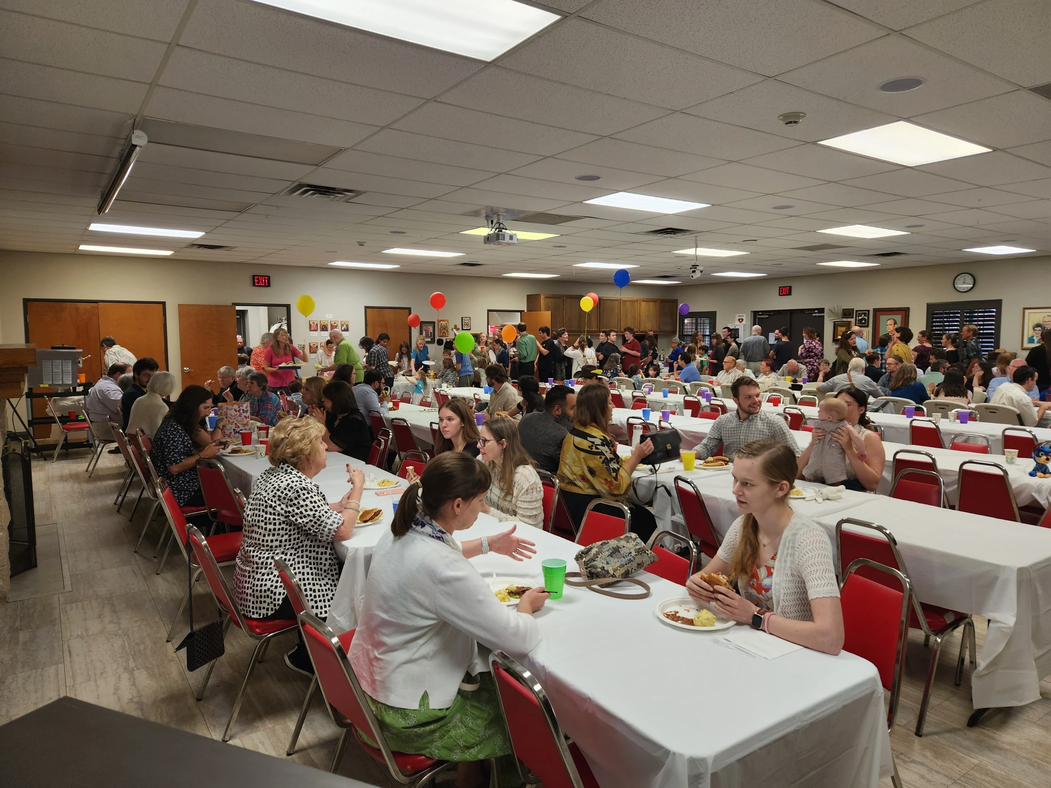 Great Time at the Annual Hamburger Lunch!